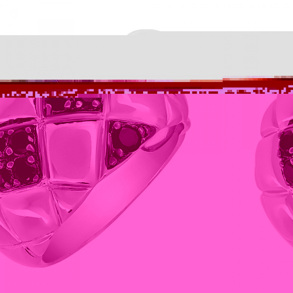 Серебряное кольцо с фианитом № 70813