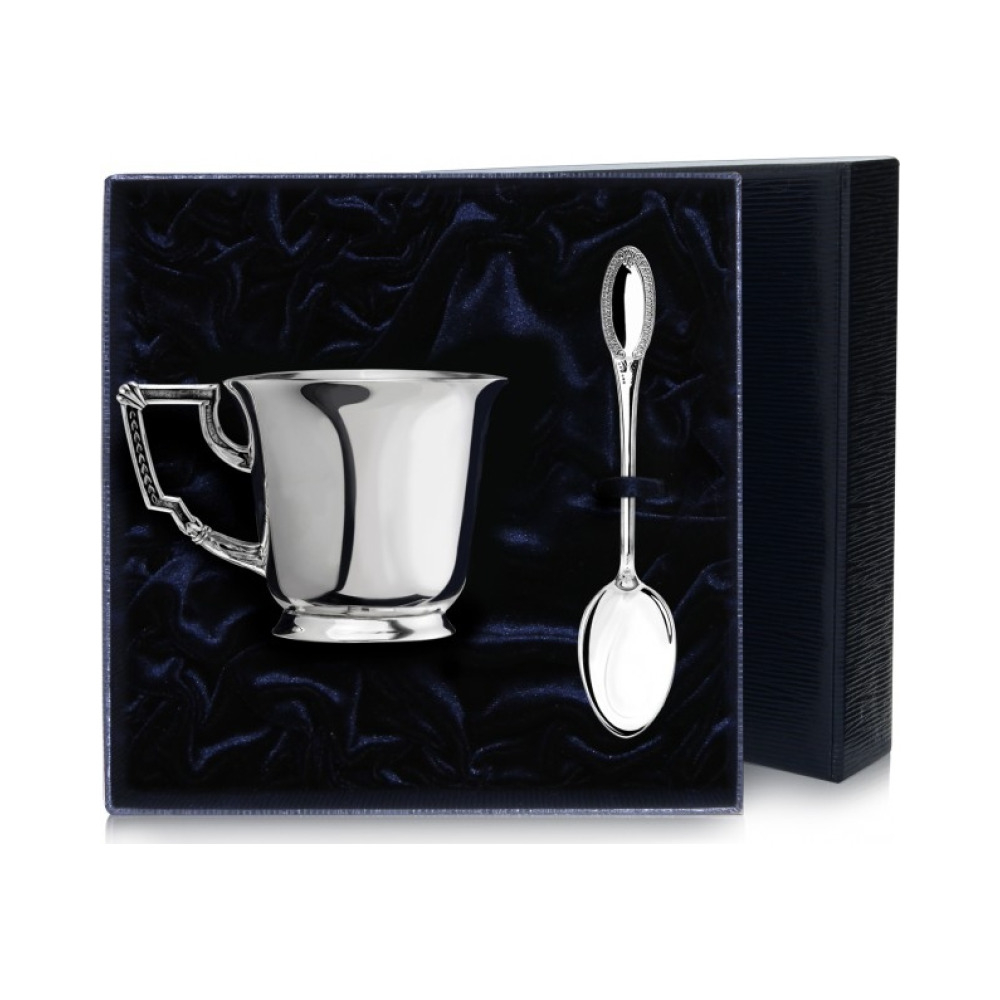 Набор серебряная чашка чайная «Император»