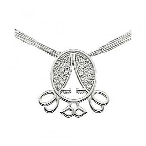  Колье с фианитом TED LAPIDUS № 39062