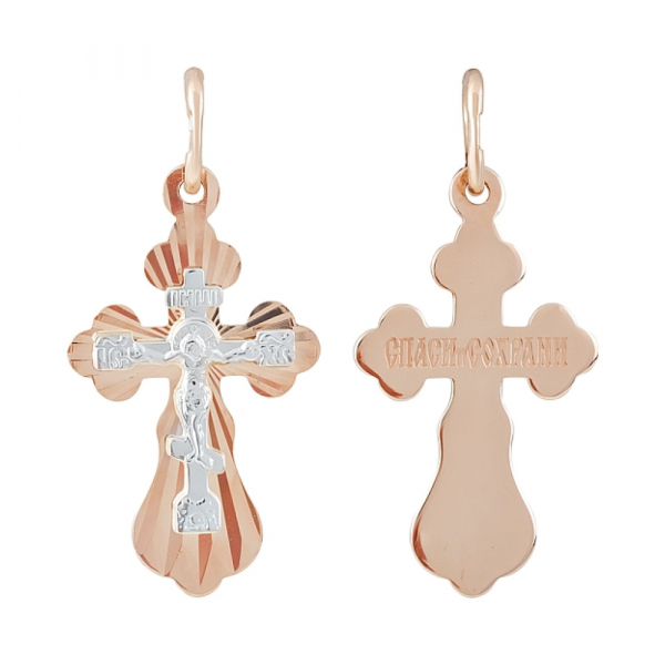 Крест штамп. с нак. б/з № 121256