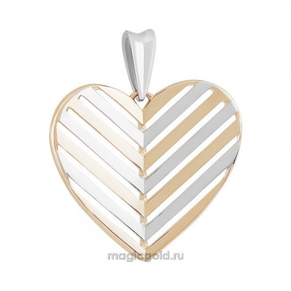 Золотая подвеска без камня № 155624