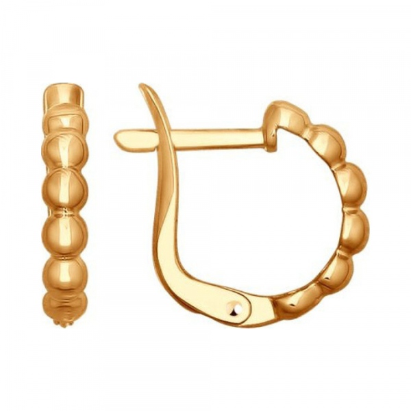 Золотые серьги  б\к № 161633