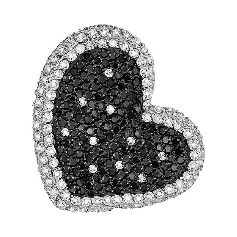 Серебряная подвеска с фианитом № 82635