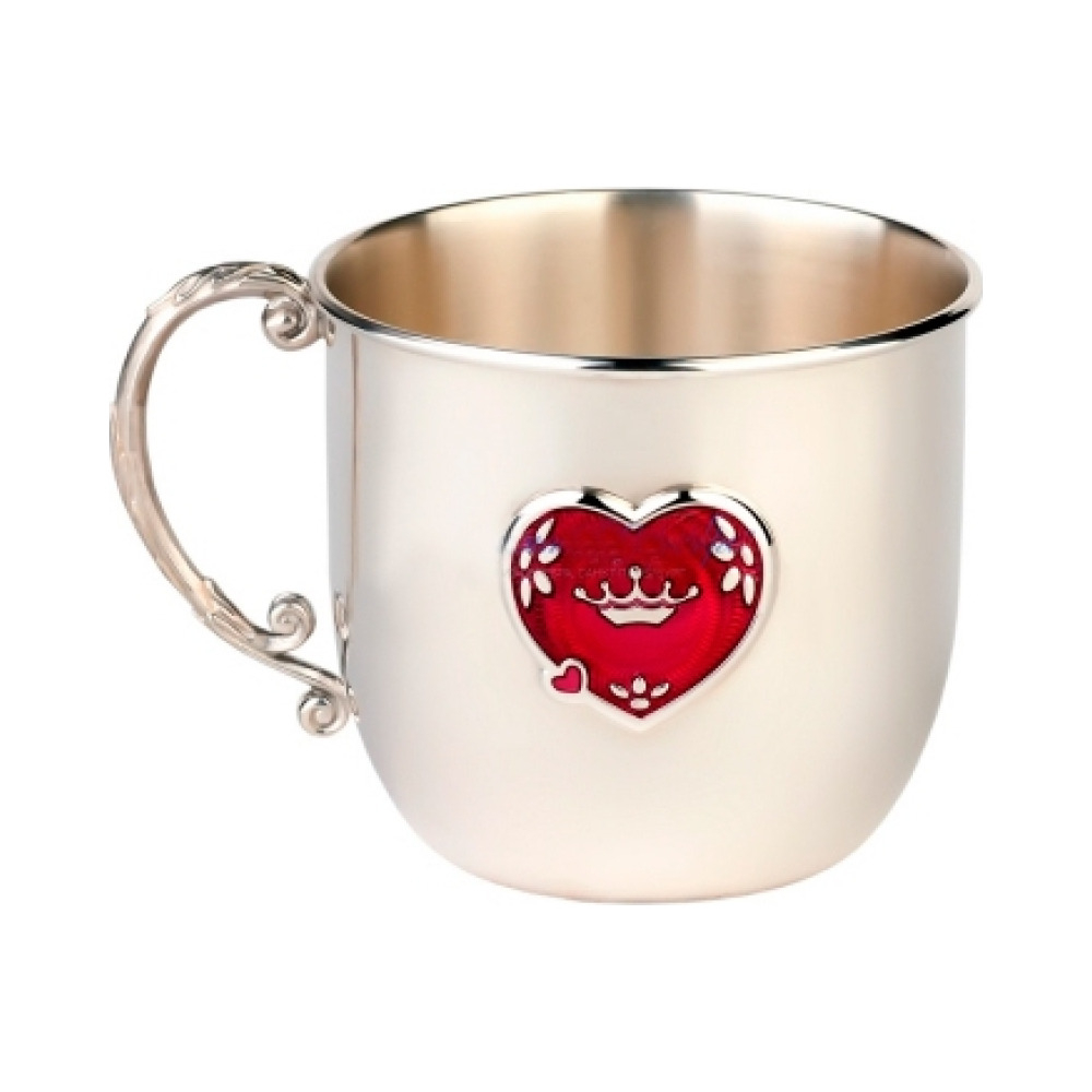 Кружка детская "Сердце" КД с эмалью