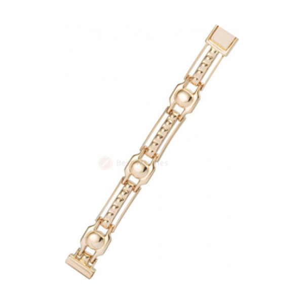 Золотой браслет для часов № 52252