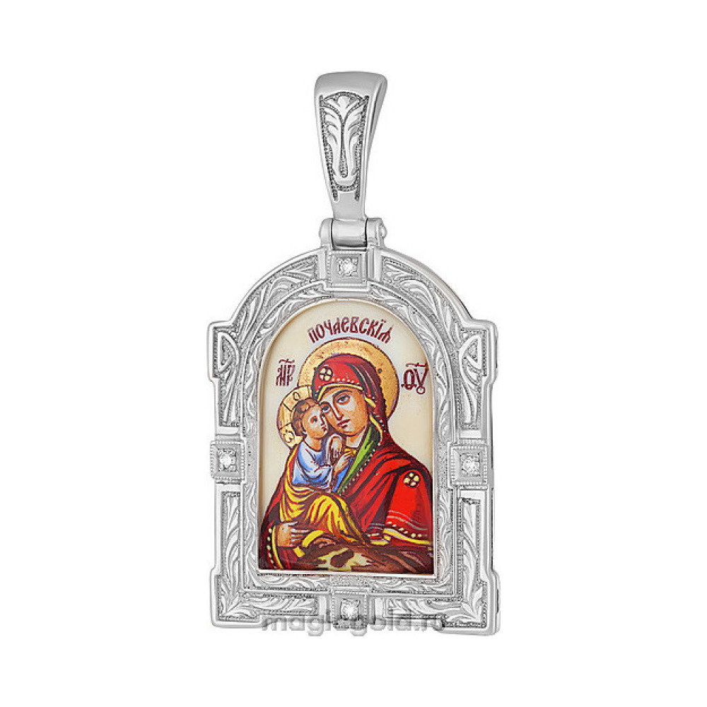 Икона с фианитами и эмалью № 131962