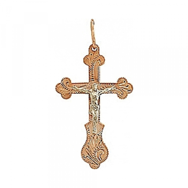 Крест с ручной разгравировкой № 78866