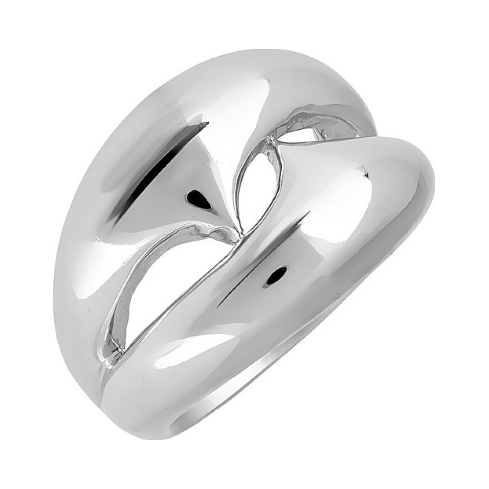 Серебряное кольцо без камня № 106745