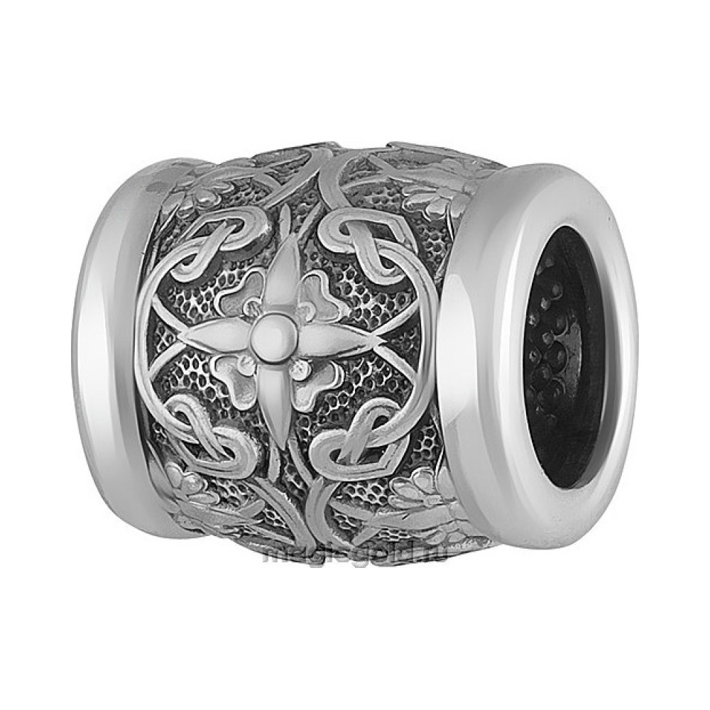 Серебряная подвеска бусина  № 161052