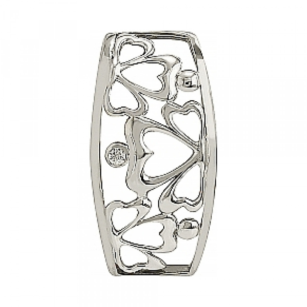 Золотая подвеска с бриллиантом № 83653