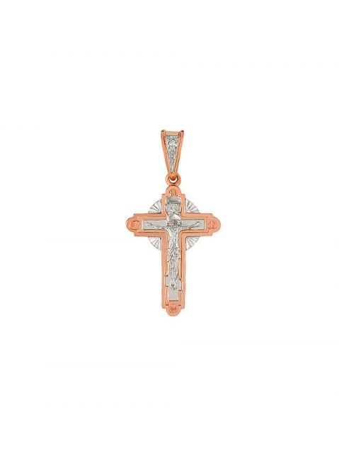 Крест с бриллиантом № 86146