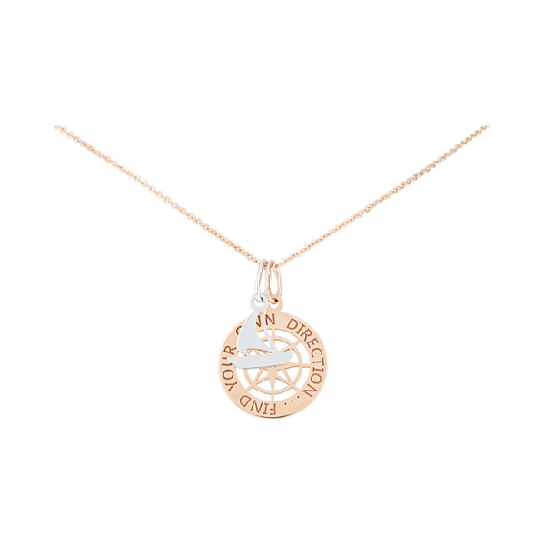 Золотое колье без камня № 124355