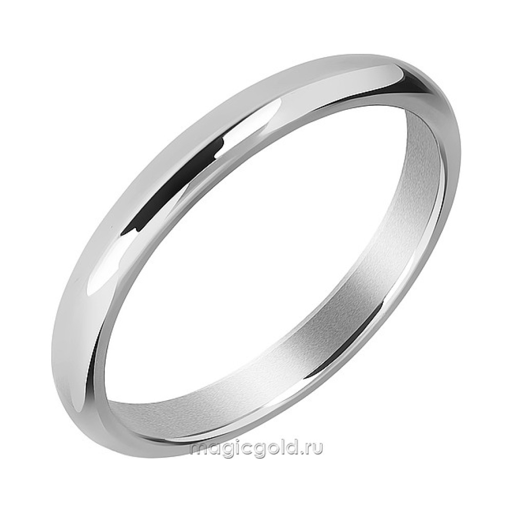  Обручальное кольцо из платины № 33310