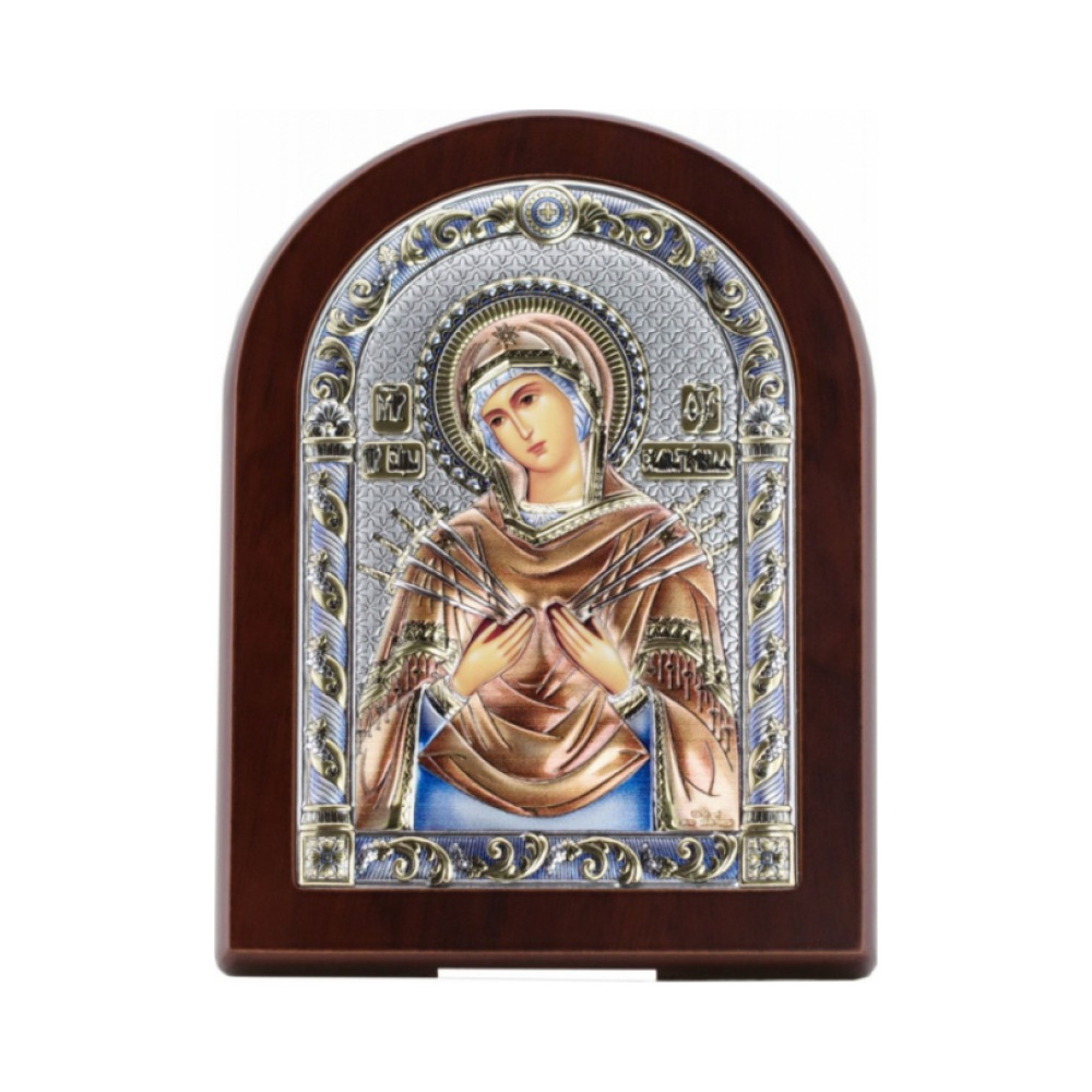 Икона Божья Матерь Семистрельная (17.5*22.5)