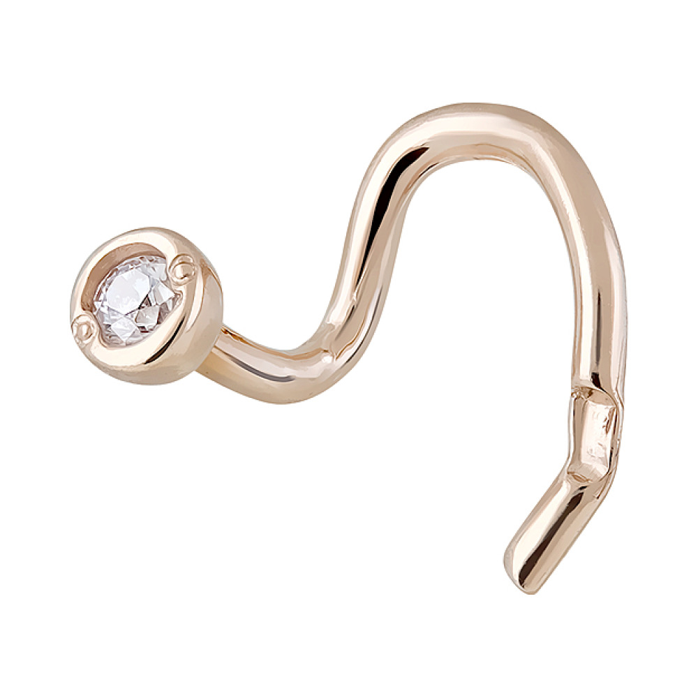 Пирсинг с фианитом № 33586