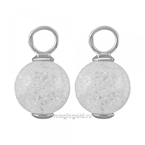 Серебряная подвеска с кварцем № 139598