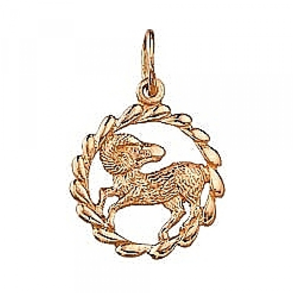 Золотая подвеска без камня № 1991