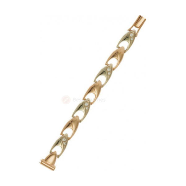 Золотой браслет для часов № 3165001