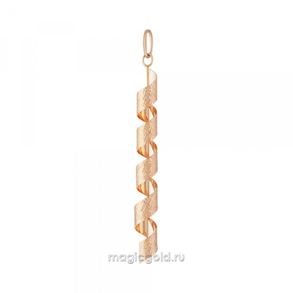 Золотая подвеска без камня № 114940