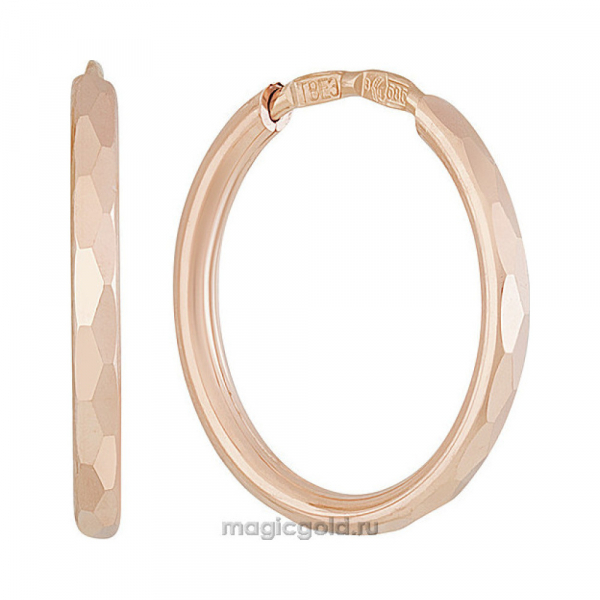 Золотые серьги  б\к № 159867