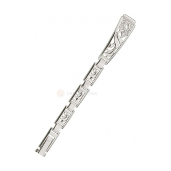 Серебряный браслет для часов № 0165018