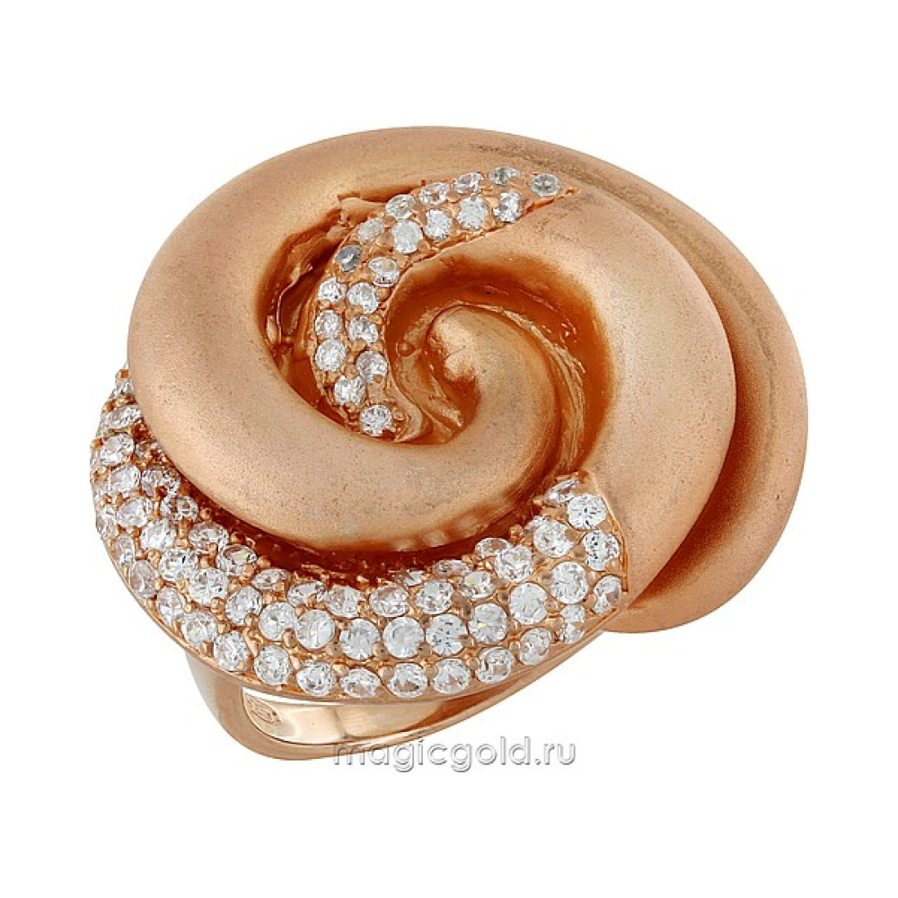 Серебряное кольцо с фианитом № 174258