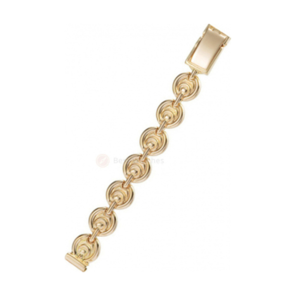 Золотой браслет для часов № 51259