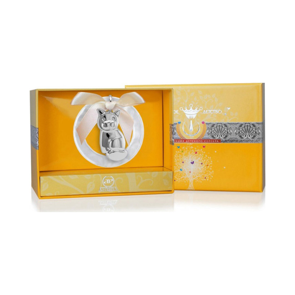 Погремушка "Котик" 1GI0122A-MP/8