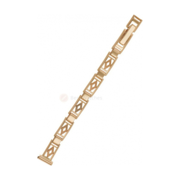 Золотой браслет для часов № 5105026