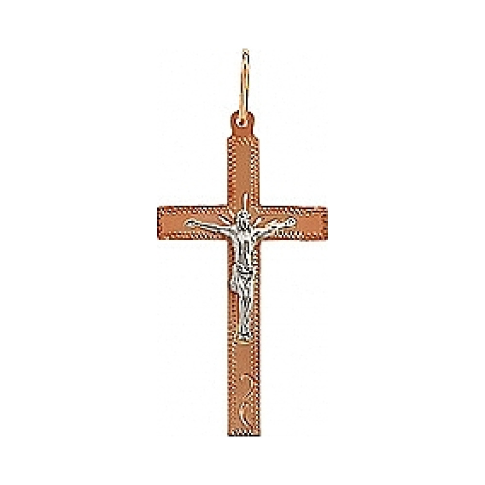 Крест с ручной разгравировкой № 77175