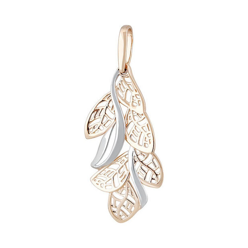 Золотая подвеска без камня № 133241