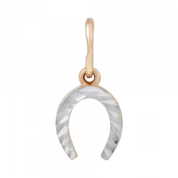 Золотая подвеска б\к с алмазкой № 116266