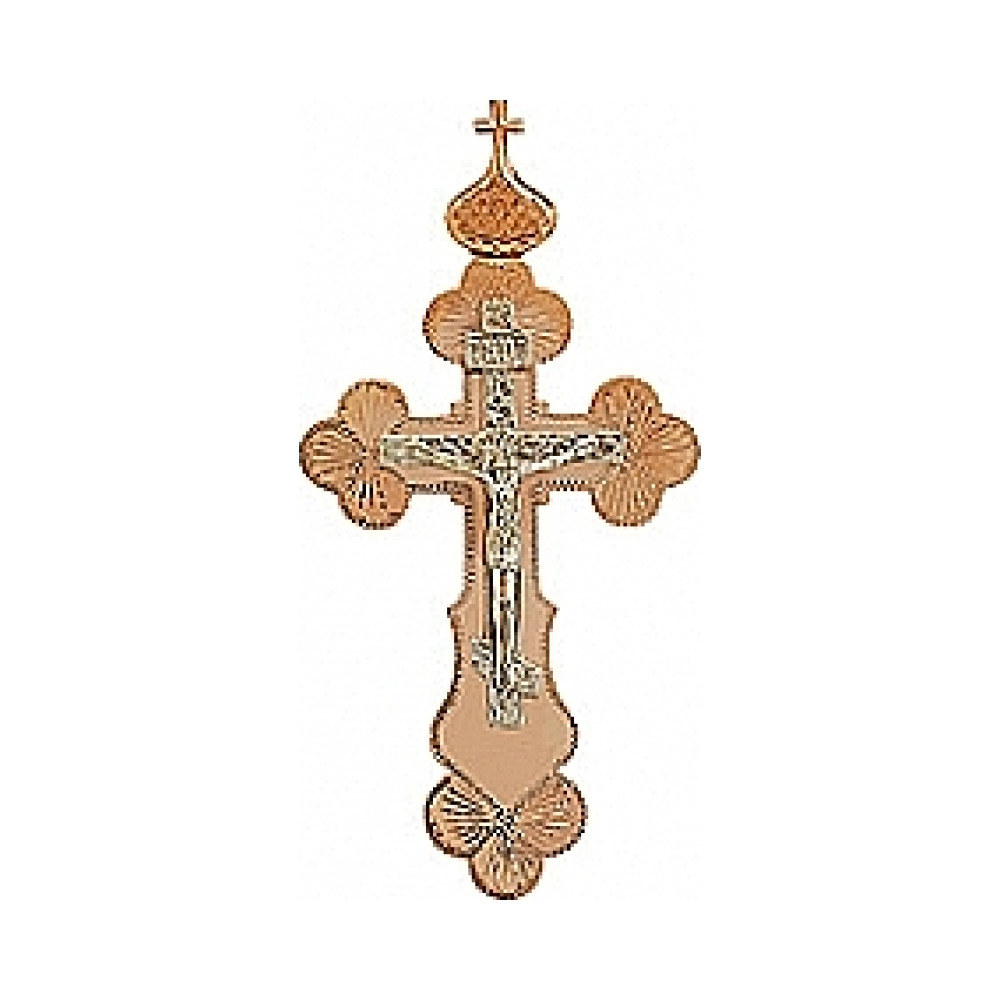 Крест с ручной разгравировкой № 78986