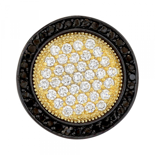 Серебряная подвеска с фианитом № 99422