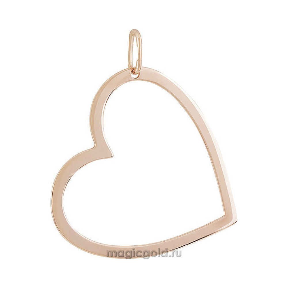 Золотая подвеска без камня № 155797
