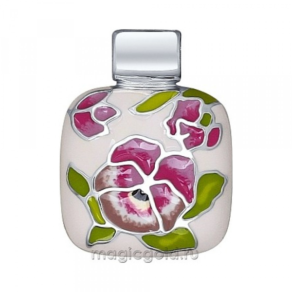 Серебряная подвеска с эмалью № 138600