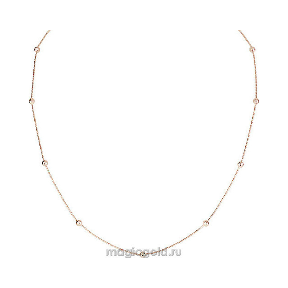 Золотое колье без камня № 159730