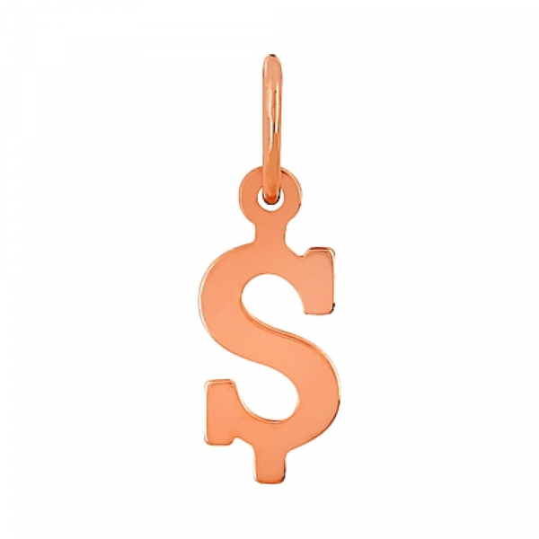 Золотая подвеска без камня № 95713