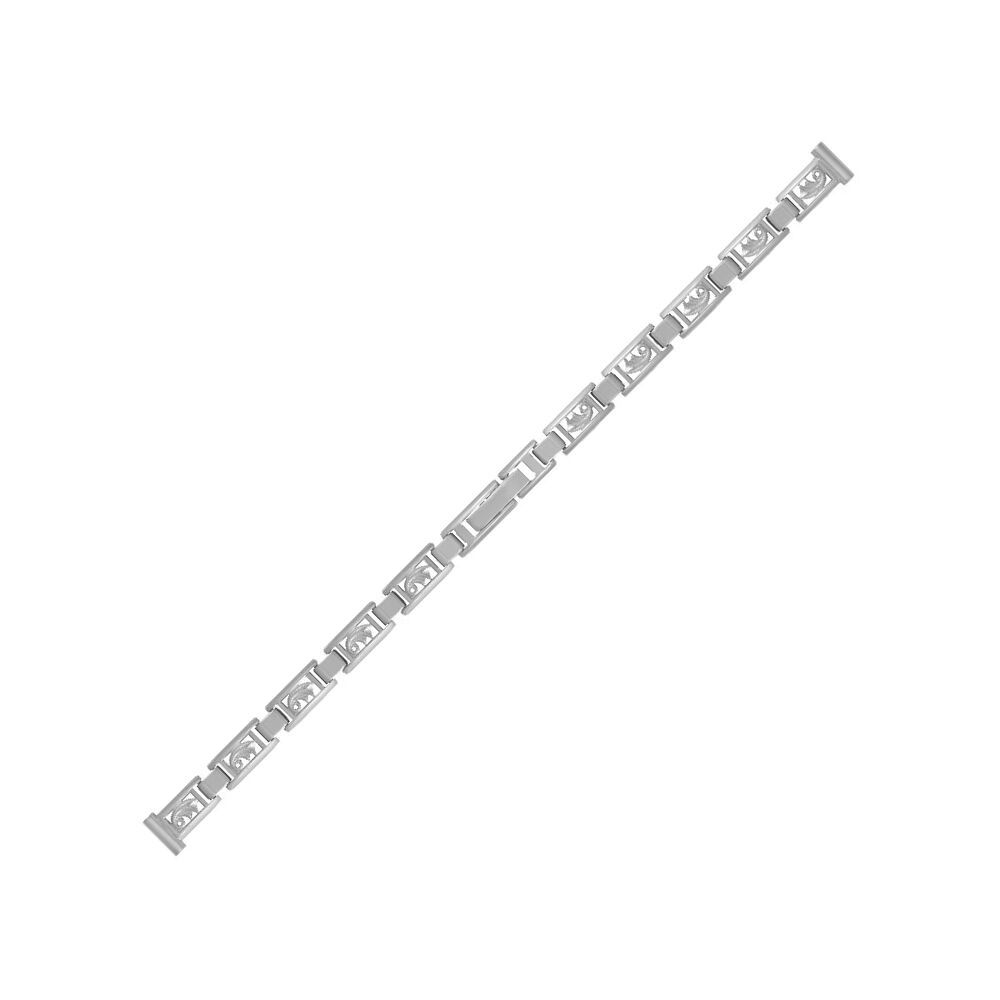 Фотография: серебряный браслет для часов № 0105017 - #1