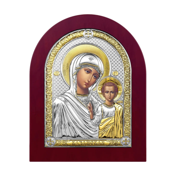 Икона Казанская Божья Матерь (28.6*34.7)