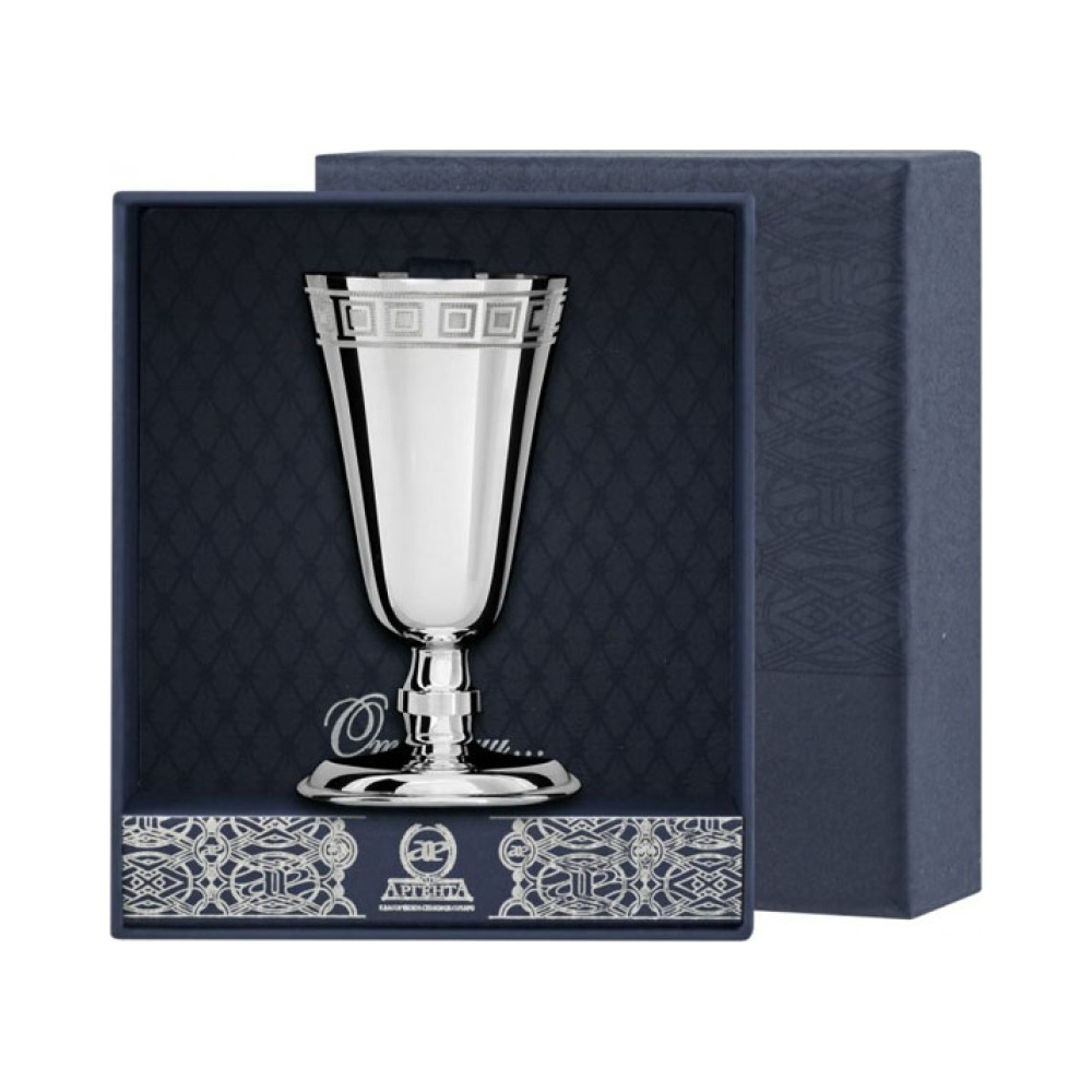 Рюмка № 4 с рисунком "Квадрат" 1042РМ00801 (к)