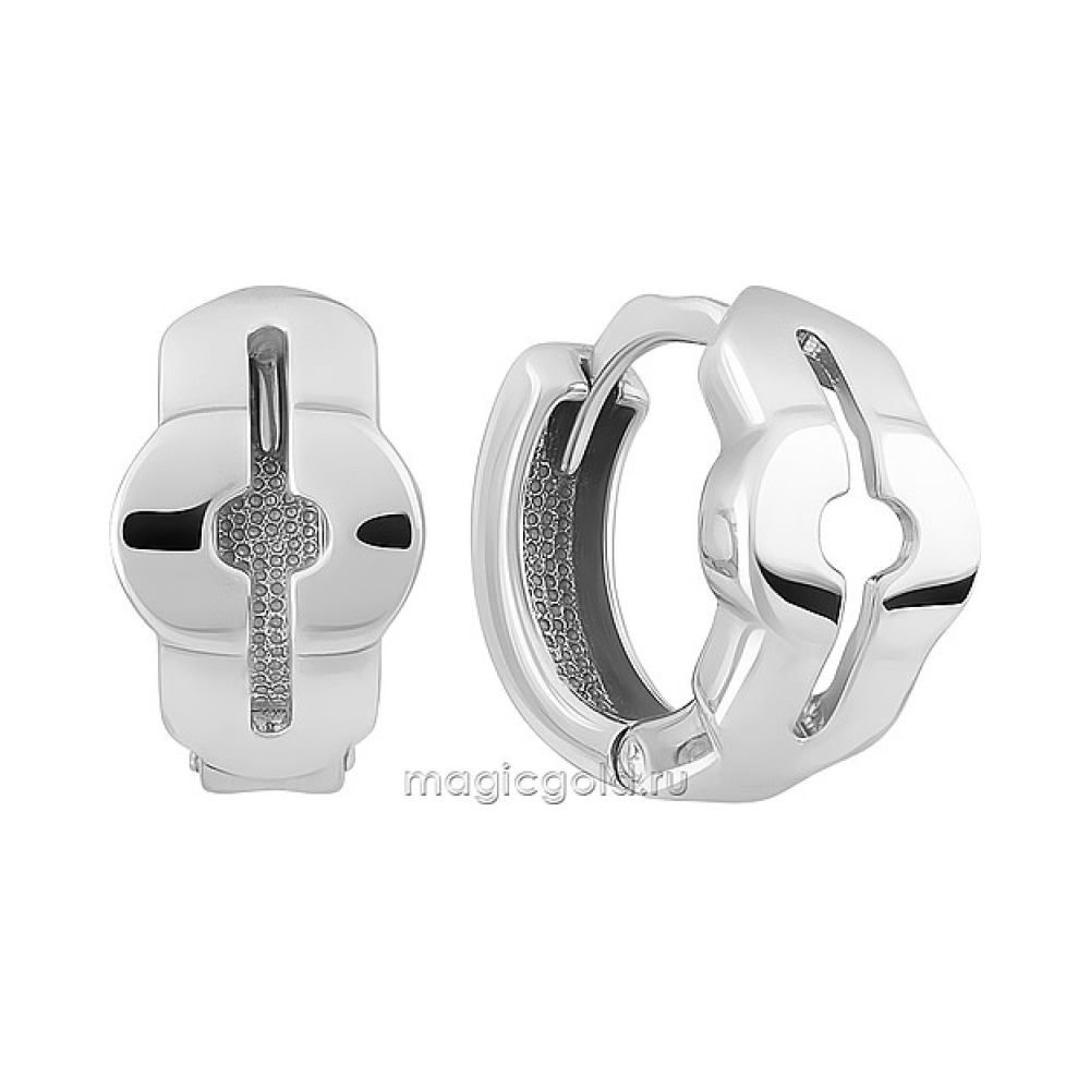 Серебряные серьги  б\к № 135329