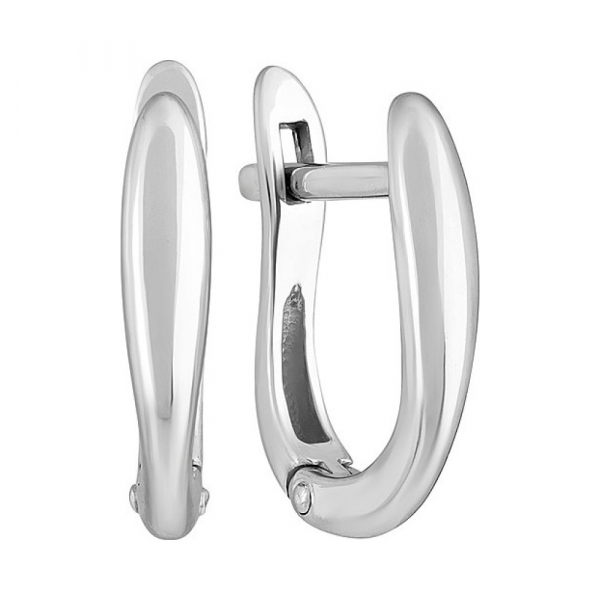 Серебряные серьги  б\к № 132938