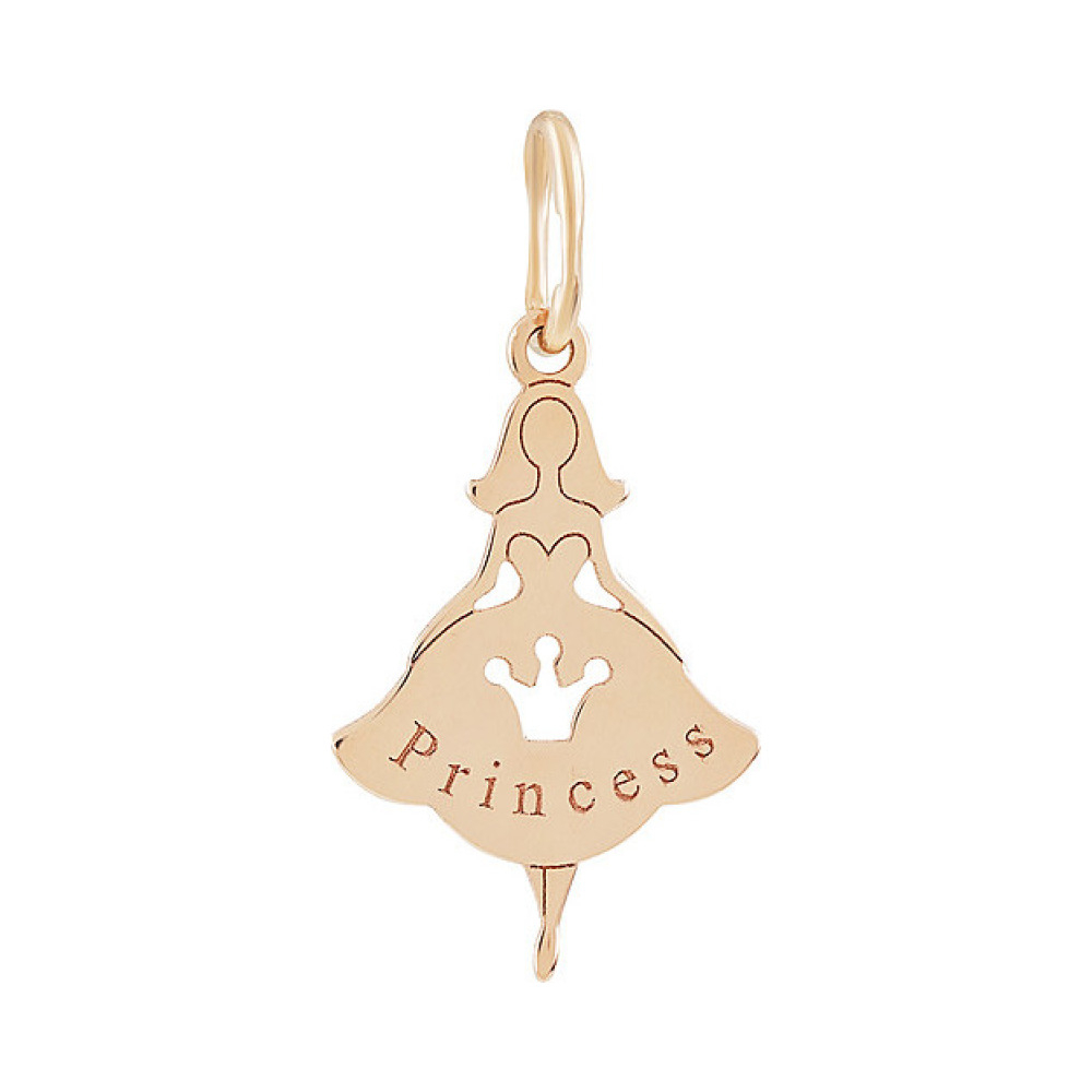 Золотая подвеска без камня № 134920