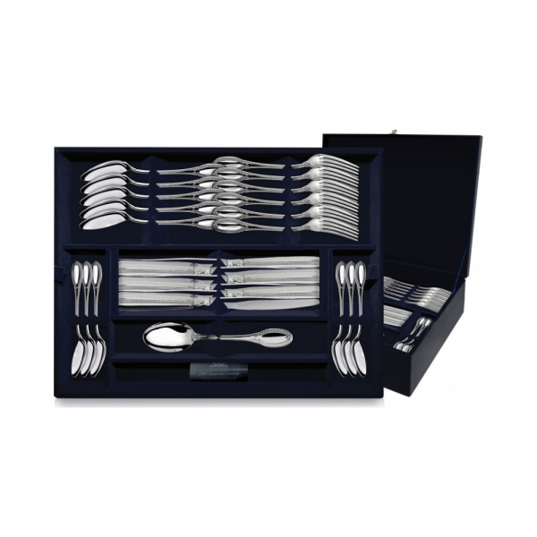 Серебряный десертный набор «Император» 24 предмета