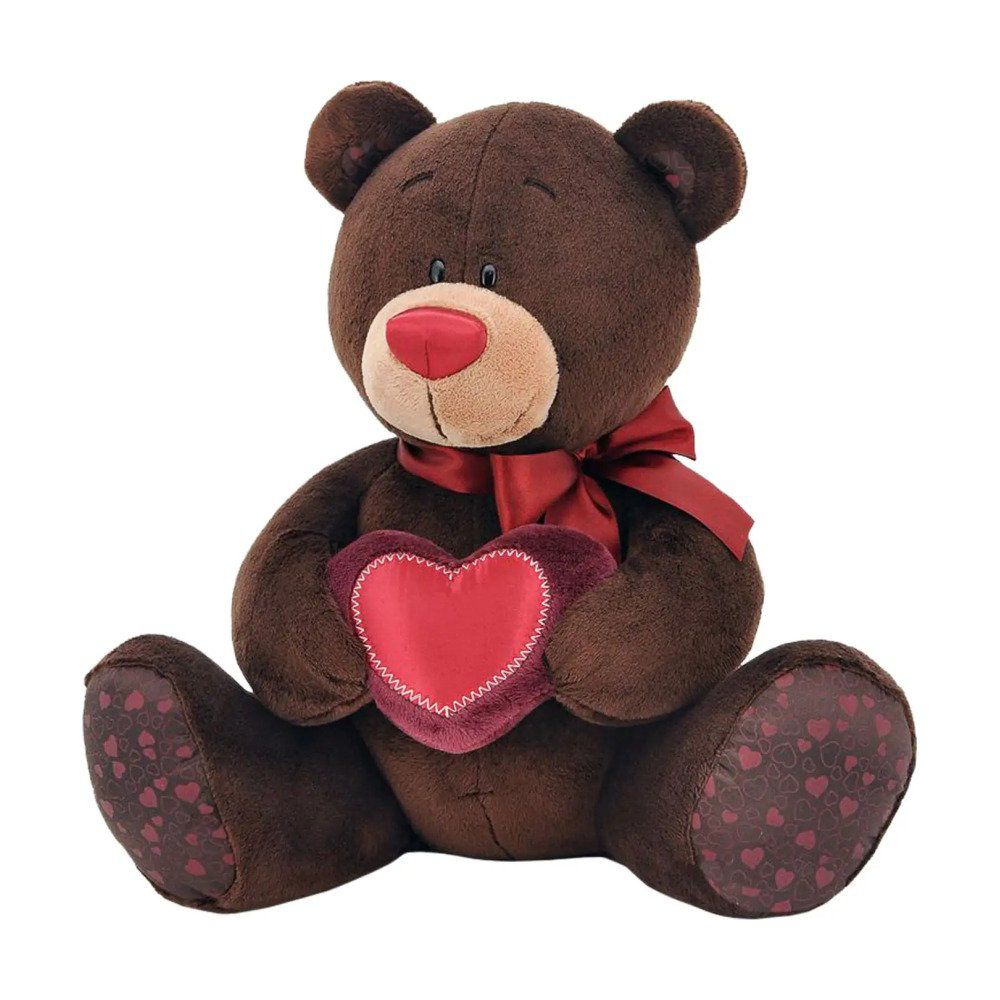 Игрушка мягкая Мишка Choco с сердцем 15 (6/36) мальч -