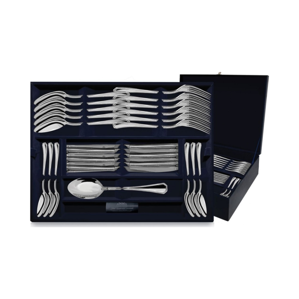 Серебряный столовый набор  Элегант  48 предметов