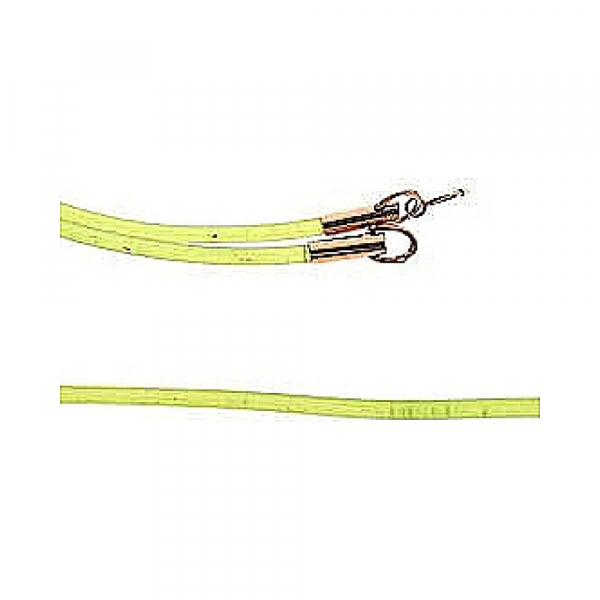 Шнурок каучуковый золото № 489