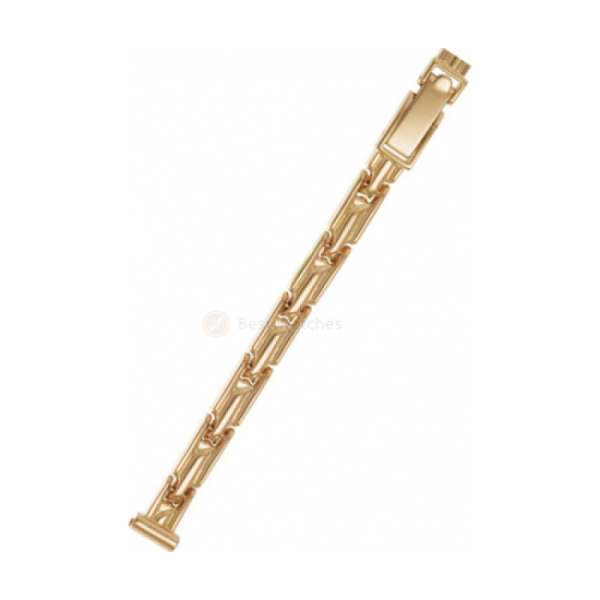 Золотой браслет для часов № 51075