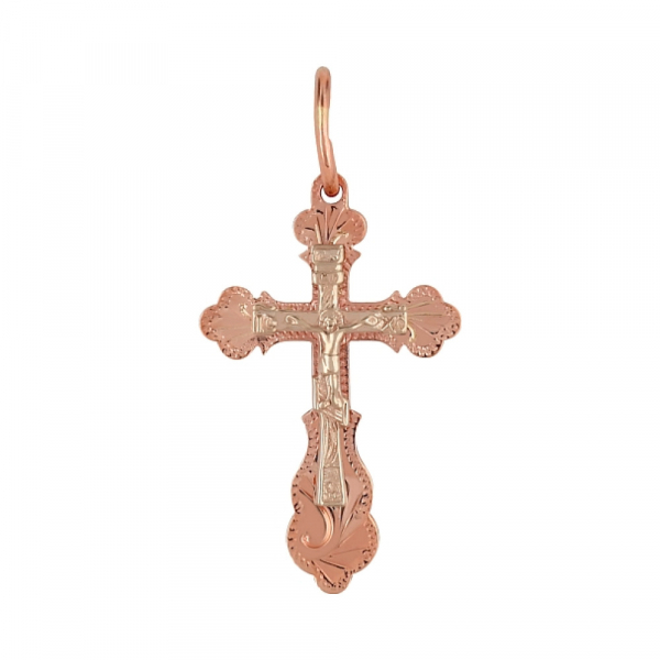 Крест с ручной разгравировкой № 78315